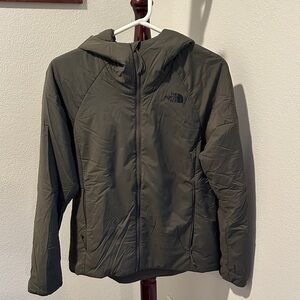 The North Face Dark Green Hooded Jacket